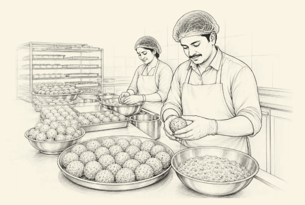 Sweet Making Process